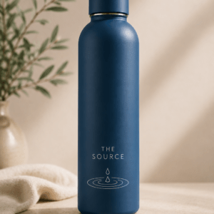 THE SOURCE – Edelstahlflasche 750ml - Für unterwegs